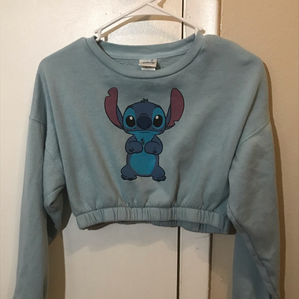 Long sleeve - stitch crop top
